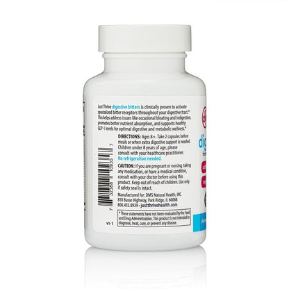 Justthrive Digestive Bitters 90 Day Supply